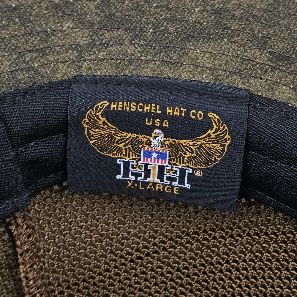 Henschel Men's Polycotton Packable Mesh Breezer Safari Outback Hat Brown Size XL